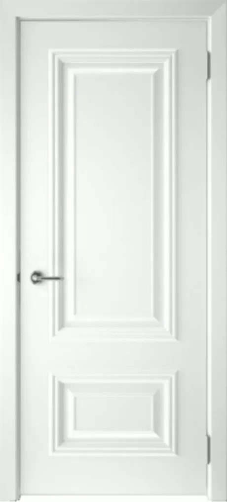 Глухая межкомнатная дверь Премьер Белый Эмаль (Шейл Дорс)