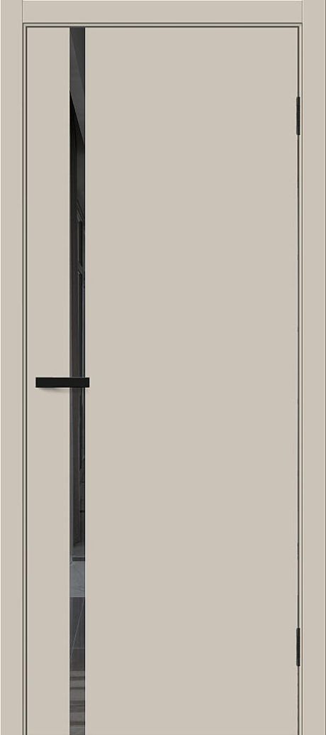 Межкомнатная дверь остекленная Браво-0.40.П Cream Silk (BRAVO)