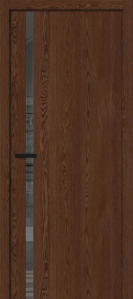 Межкомнатная дверь остекленная Браво-1.55 Brown Dreamline (ĒLPORTA)