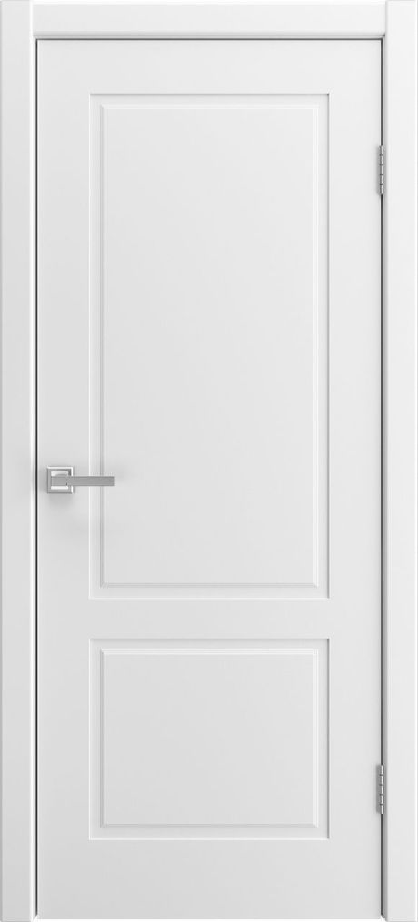 Глухая межкомнатная дверь Капри Белый Эмаль (Шейл Дорс)