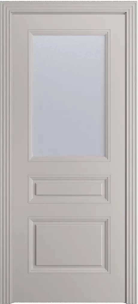 Межкомнатная дверь со стеклом Манхэттен Агат Эмаль (Бипи Дорс)