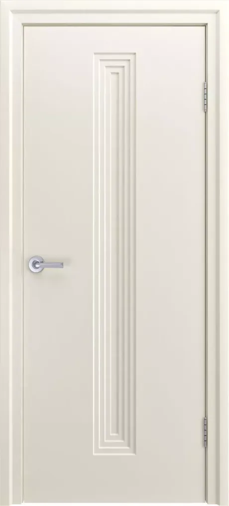 Глухая межкомнатная дверь Каролина-4 RAL 9010 Эмаль (Бипи Дорс)