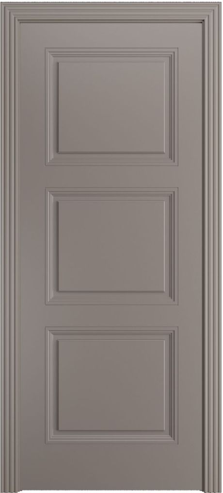 Глухая межкомнатная дверь Манхэттен .1 Темно-серый Эмаль (Бипи Дорс)