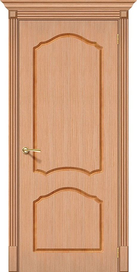 Межкомнатная дверь глухая Каролина Ф-05 (Дуб) (BRAVO)
