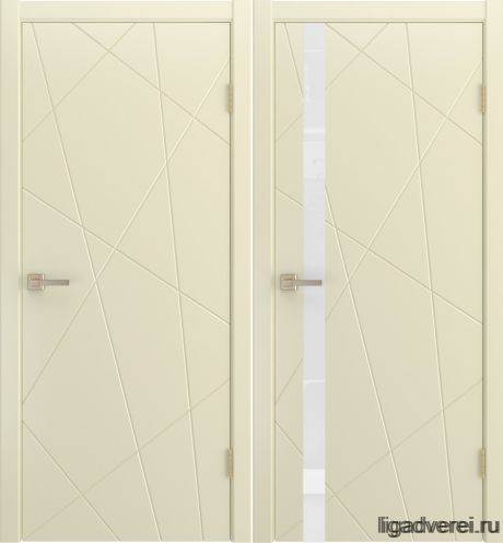 Межкомнатная дверь Fiesta Жемчуг Эмаль (Лига дверей)