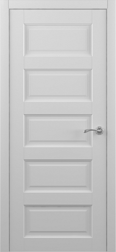 Глухая межкомнатная дверь Эрмитаж-6 Платина Vinyl (ALBERO)