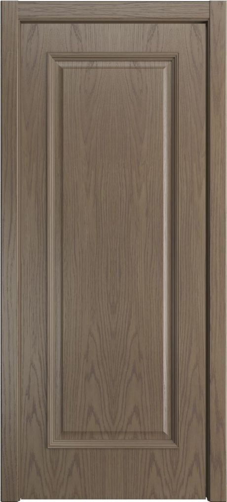 Глухая межкомнатная дверь Палермо Дуб грейвуд Шпон (Мильяна)