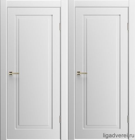 Межкомнатная дверь Milana-1 Белый Эмаль (Лига дверей)