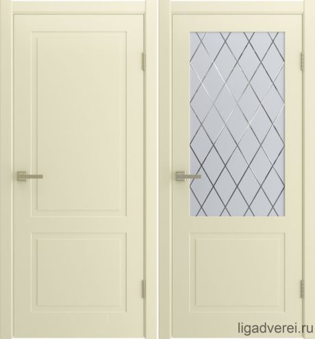 Межкомнатная дверь Verona Жемчуг Эмаль (Лига дверей)