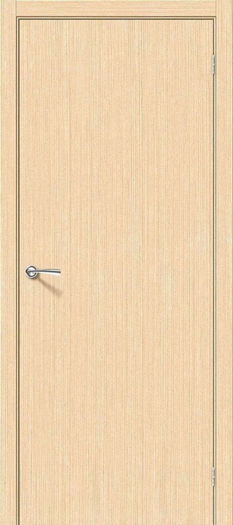 Межкомнатная дверь глухая Соло-0.V Ф-22 (БелДуб) (BRAVO)