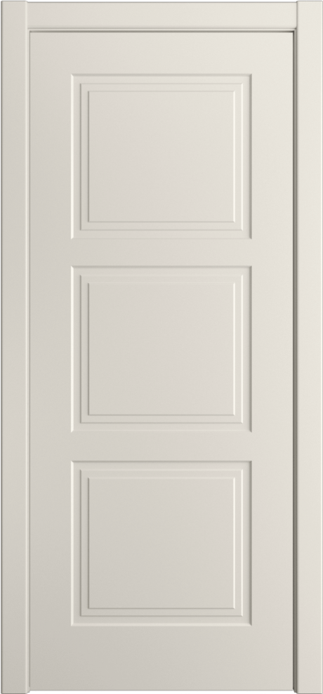 Глухая межкомнатная дверь ID-Челси 3.1 Бежевый Эмаль (Мильяна)