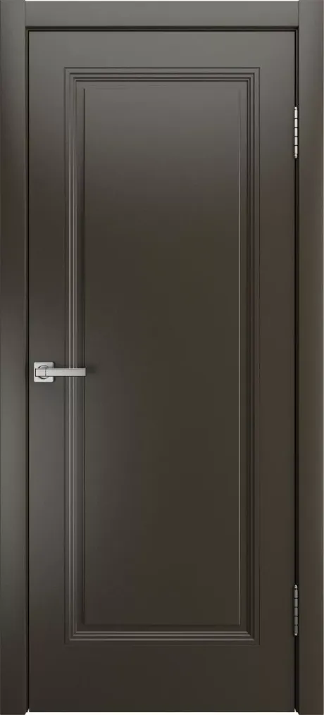 Глухая межкомнатная дверь Манхэттен-1 Гриджио Эмаль (Бипи Дорс)