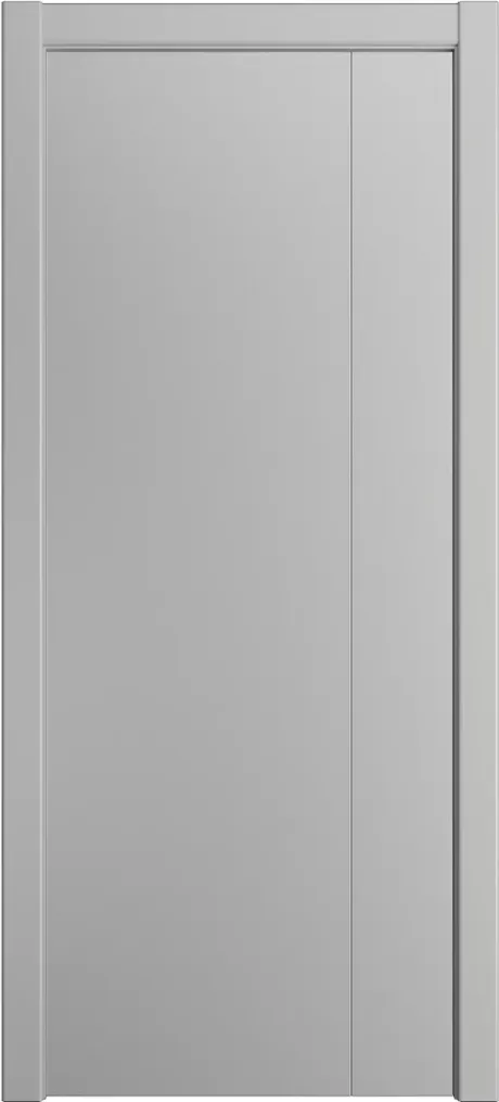 Глухая межкомнатная дверь ID-L Грей Эмаль (Мильяна)