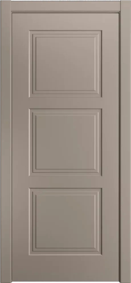 Глухая межкомнатная дверь ID-Челси 3.1 Латте Эмаль (Мильяна)