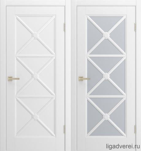 Межкомнатная дверь Zhasmin Белый Эмаль (Лига дверей)