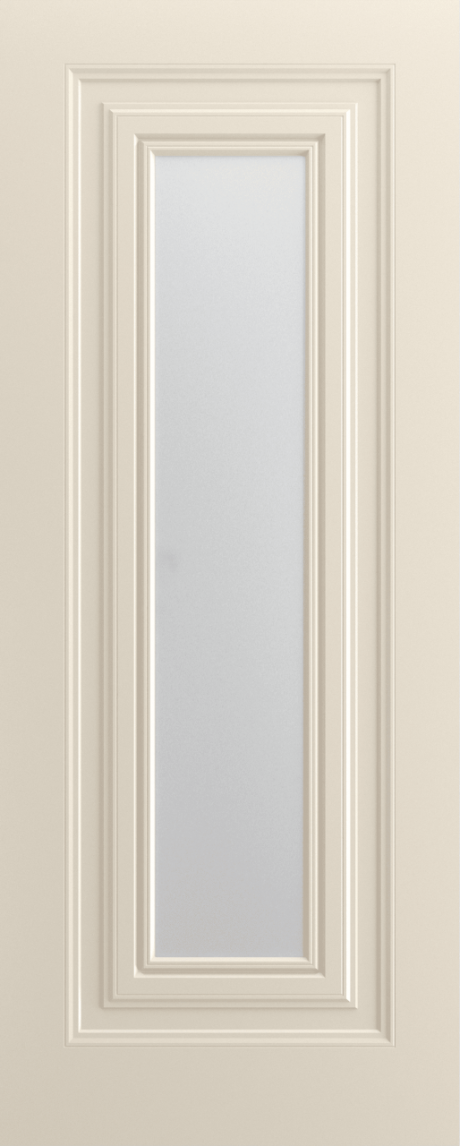 Межкомнатная дверь со стеклом Титул-1 В1 Шампань Эмаль (Шейл Дорс)