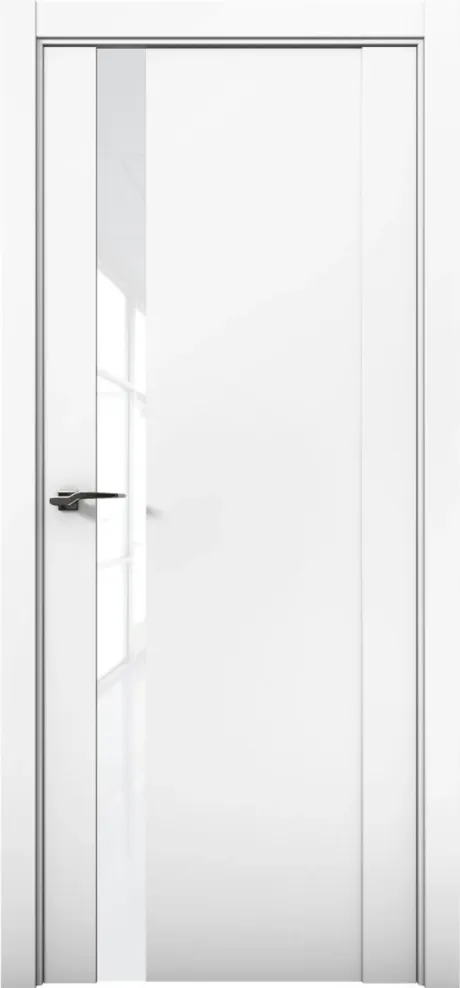 Межкомнатная дверь со стеклом PRIME 07 Аляска (Brandoors)