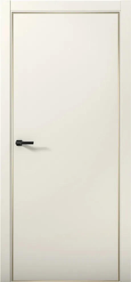 Межкомнатная дверь ESTETICA 01 Магнолия Кромка AL Gold (Brandoors)