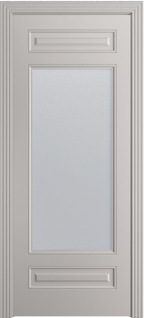 Межкомнатная дверь со стеклом Бьянка .1 Агат Эмаль (Бипи Дорс)