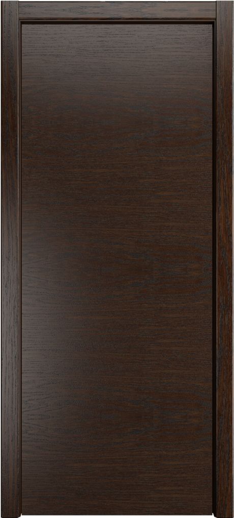 Межкомнатная дверь ID-гладкое Дуб коньячный Шпон (Мильяна)