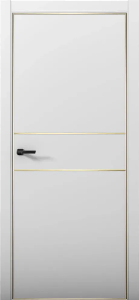 Межкомнатная дверь ESTETICA 03 Манхэттен Кромка AL Gold (Brandoors)