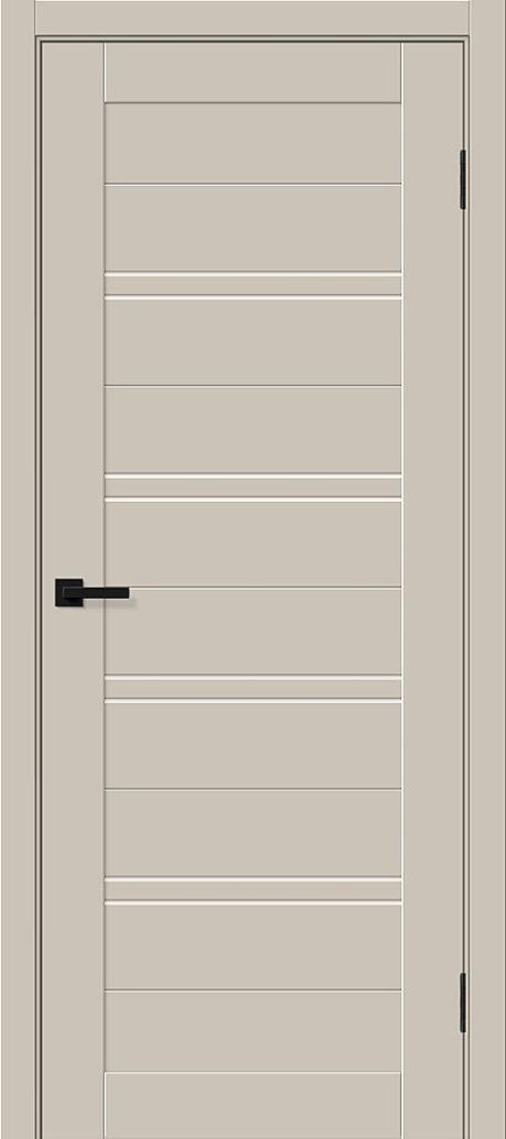 Межкомнатная дверь остекленная Браво-28 Cream Silk (BRAVO)