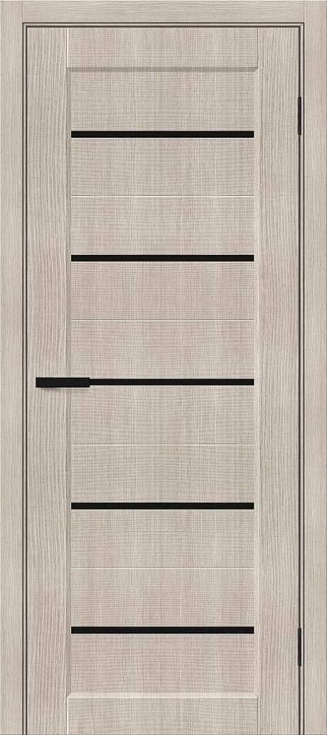 Межкомнатная дверь глухая Мода-22 Black Shine Cappuccino Melinga (Mr.wood)