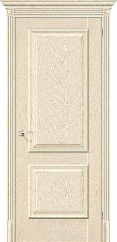 Межкомнатная дверь глухая Классико-12 Classico S Ivory (ĒLPORTA)