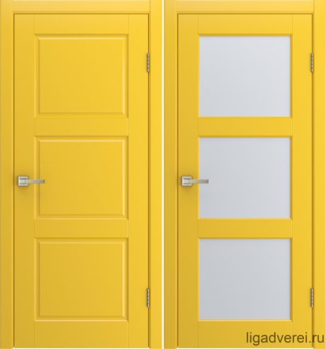 Межкомнатная дверь Rim Желтый Эмаль (Лига дверей)