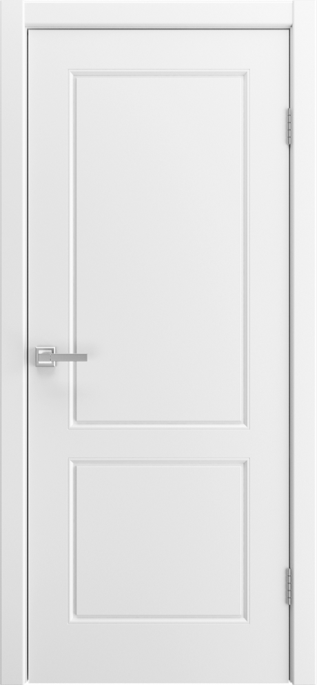 Глухая межкомнатная дверь Анкона-1 Белый Эмаль (Шейл Дорс)