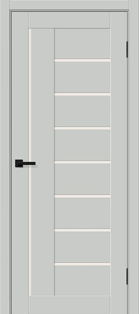 Межкомнатная дверь остекленная Браво-29 Grey Silk (BRAVO)