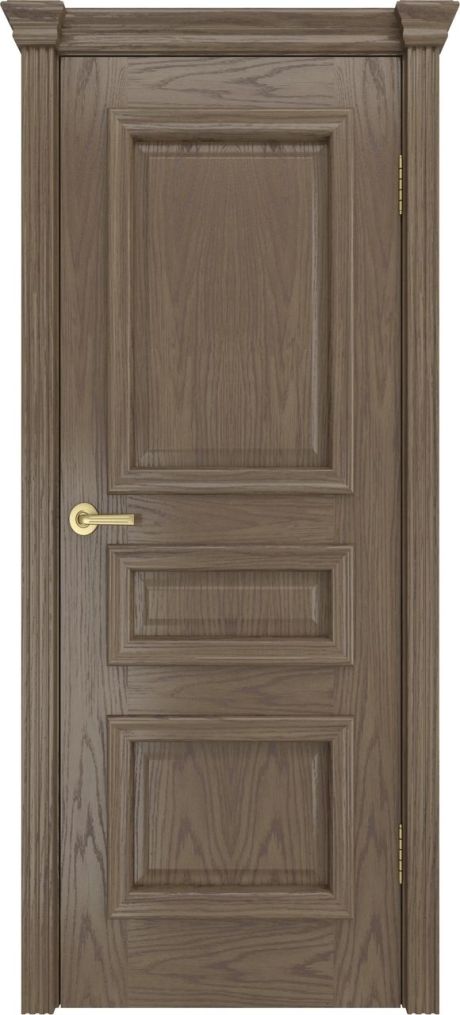 Глухая межкомнатная дверь Бристоль Сити Дуб грейвуд Шпон (Мильяна)