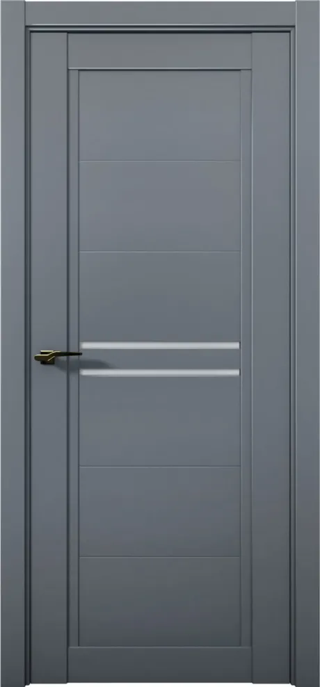 Межкомнатная дверь со стеклом PRIME 04 Антрацит (Brandoors)