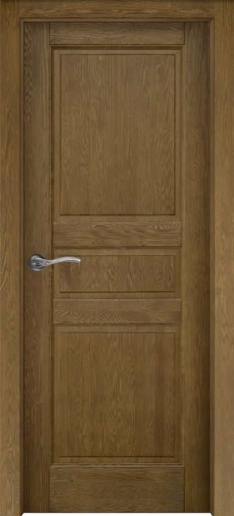 Глухая межкомнатная дверь Доротея Мокко Массив сосны (ОКА)