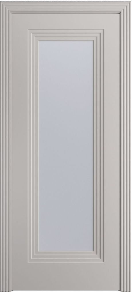 Межкомнатная дверь со стеклом Каролина-1 Агат Эмаль (Бипи Дорс)