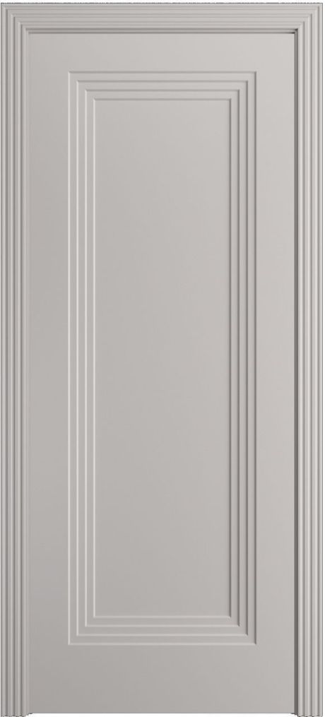 Глухая межкомнатная дверь Каролина-1 Агат Эмаль (Бипи Дорс)