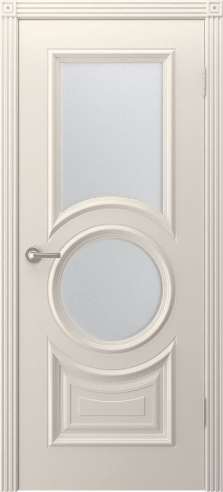 Межкомнатная дверь со стеклом Богема Шампань Эмаль (Шейл Дорс)