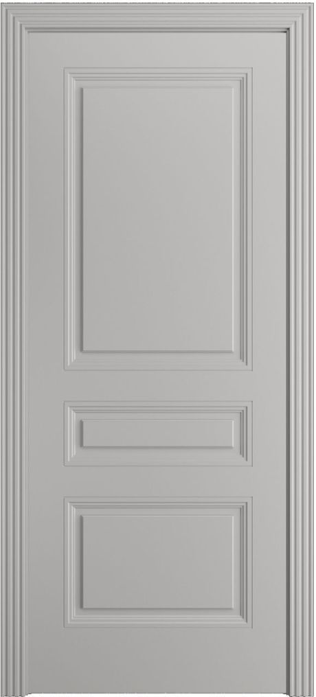 Глухая межкомнатная дверь Манхэттен Грей Эмаль (Бипи Дорс)