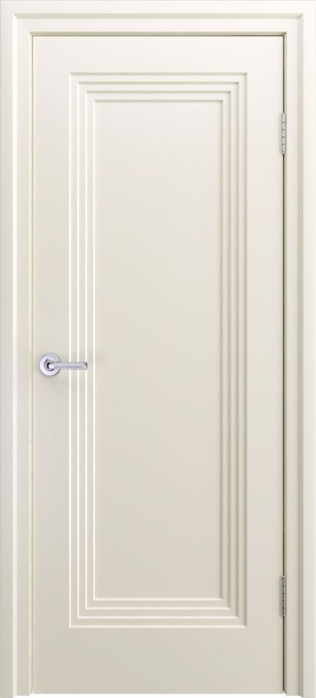 Глухая межкомнатная дверь Каролина-1 RAL 9010 Эмаль (Бипи Дорс)