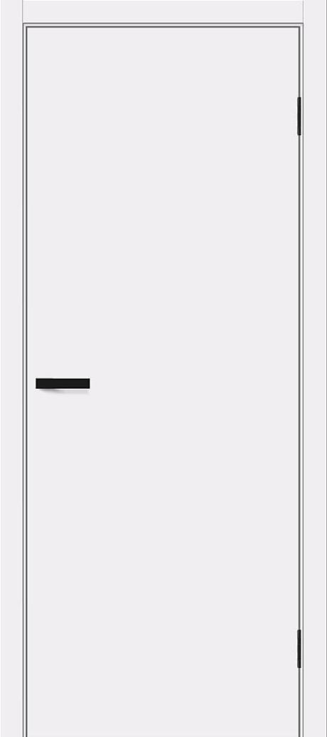 Межкомнатная дверь глухая Браво-0 White Pro (BRAVO)