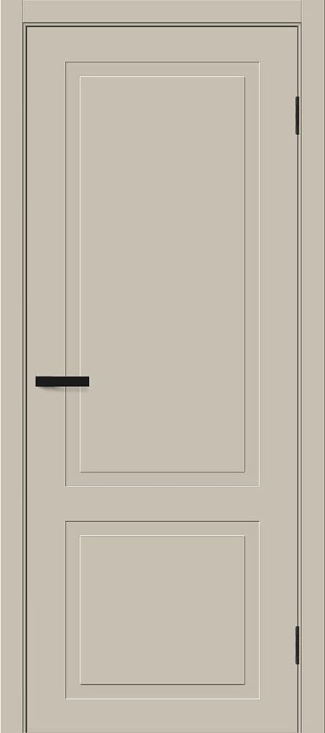 Межкомнатная дверь глухая Граффити-12 Cream Pro (BRAVO)