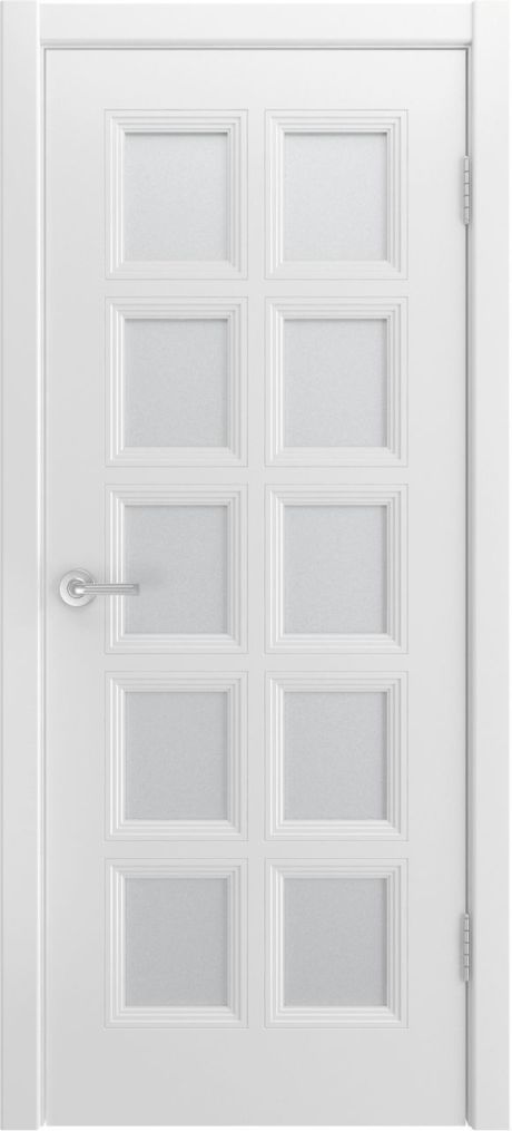 Межкомнатная дверь со стеклом Белини-777 Белый Эмаль (Шейл Дорс)
