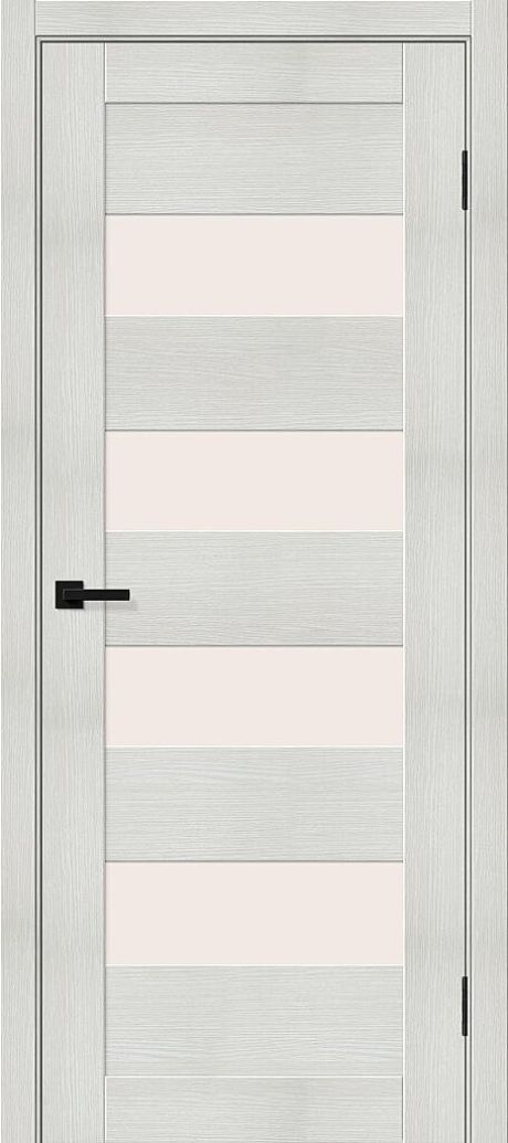 Межкомнатная дверь остекленная Браво-23 Bianco Veralinga (BRAVO)