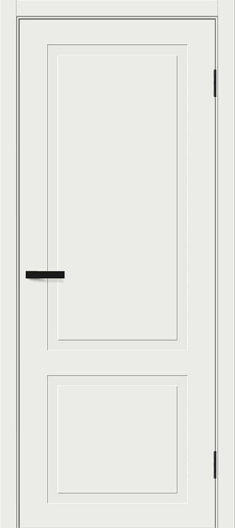 Межкомнатная дверь глухая Граффити-12 Super White (BRAVO)