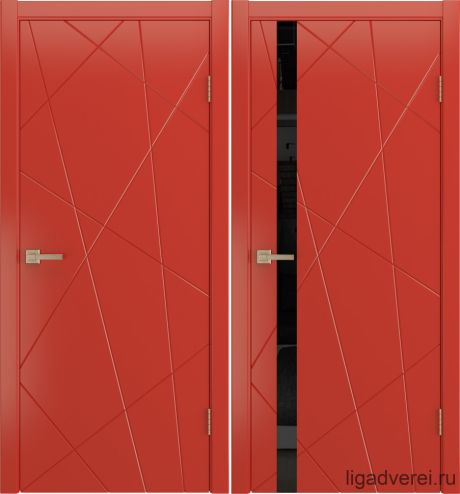 Межкомнатная дверь Fiesta Красный Эмаль (Лига дверей)