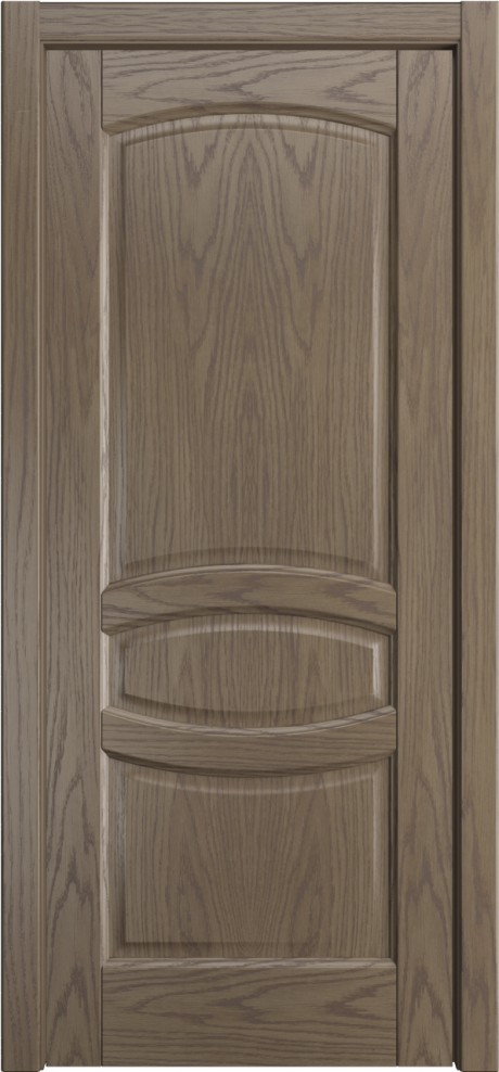 Глухая межкомнатная дверь София Дуб грейвуд Шпон (Мильяна)
