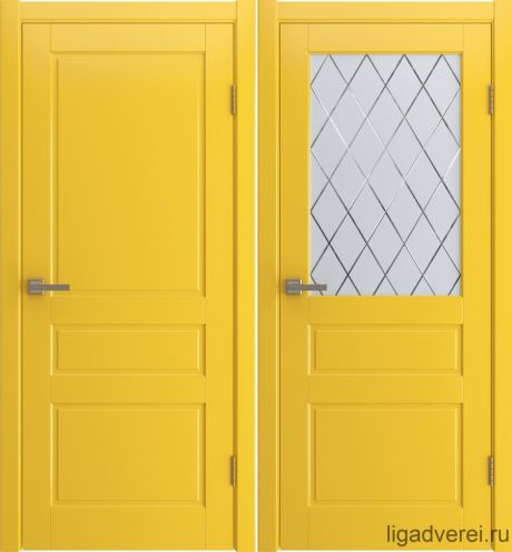 Межкомнатная дверь Stella Желтый Эмаль (Лига дверей)