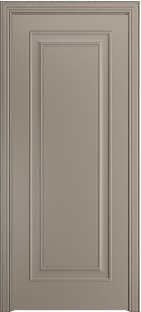 Глухая межкомнатная дверь Версаль-Ф Латте Эмаль (Мильяна)