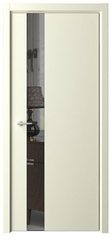 Межкомнатная дверь с зеркалом Status G Эмаль Зеркало грей (ALBERO)