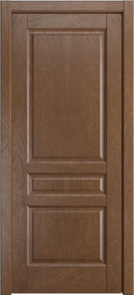 Глухая межкомнатная дверь Ребекка Дуб мокко Шпон (Мильяна)